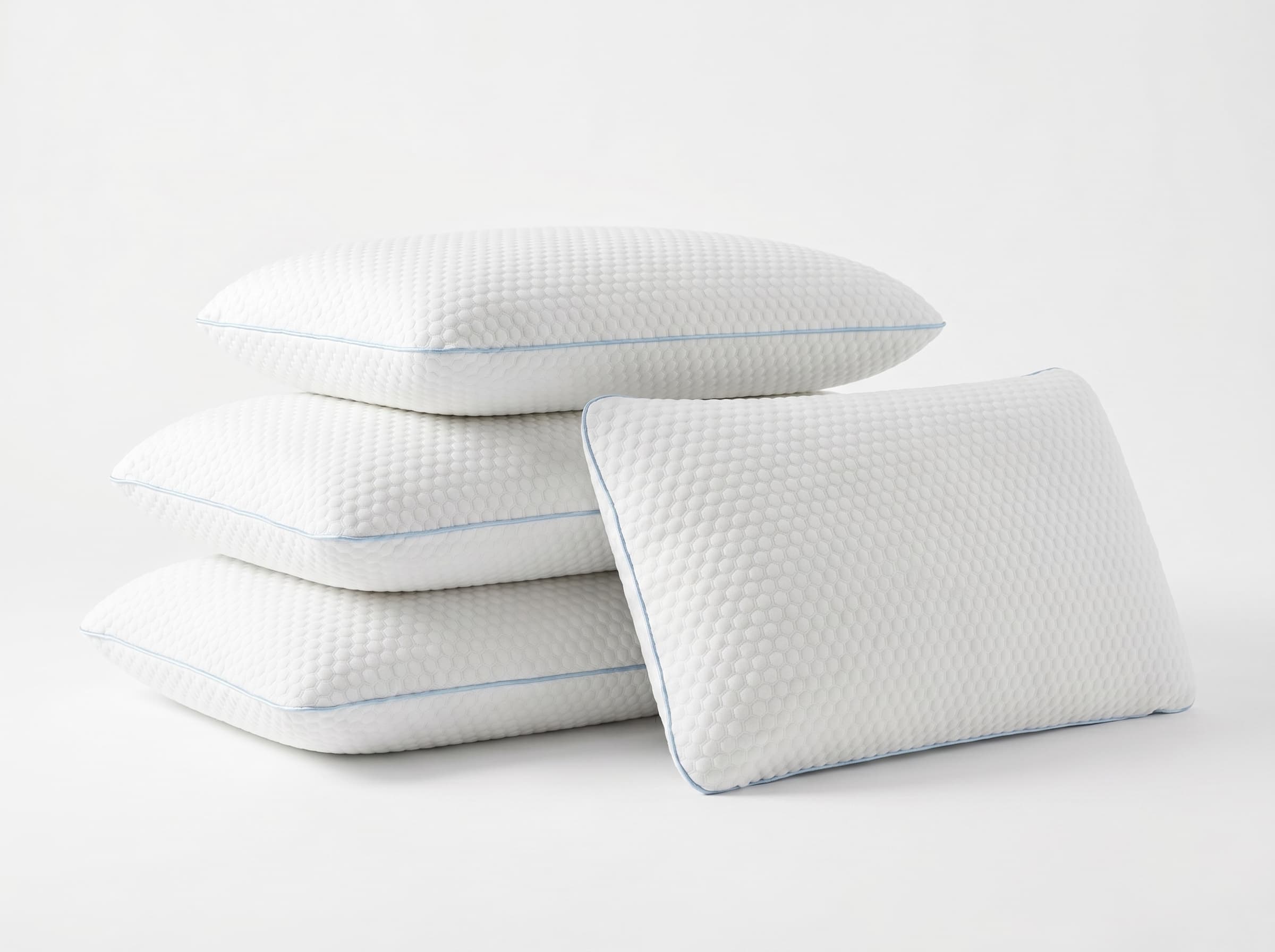 Maple Sleep pillow family overview showing multiple loft profiles in one curated lineup.